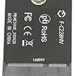 M.2 A E Key to M.2 M Key Card, Printed Circuit Board M.2 A E Key to M.2 M Key SSD Riser Card Kit with Tray Converter Cable and Screws for Network Card M.2 SSD-18