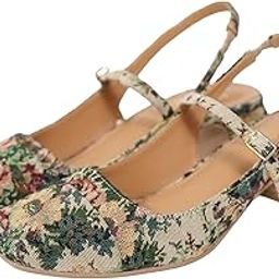 Women Slingback Block Heel Sandals I Stylish & Comfortable I Faux Leather I Formal & Casual Wear-image-65
