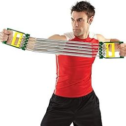 UNIQUE ICON Chest Expander Pulling Force Wrist Arm, Chest & Muscle Exerciser Hand Gripper with 5 Springs-picture-7