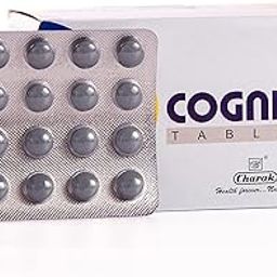 Charak Pharma Cognium Tablet For Memory, Focus and Concentration | Reduce Stress and Promote Brain Health - 20 Tablets (Pack of 2)-73