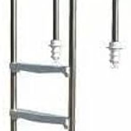 RIPPLR U Shape 3 Step Ladder Stainless Steel Swimming with Anti-Slip Steps | Rust Resistant | Easy Install for In Ground Pools | Corrosion Resistant-23
