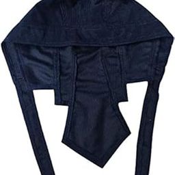 Singh Fashion Sikh Patka/Dastaar with 3 Tani/String, Corduroy/Cottroise Skull Cap (Pack of 2) (Blue)-image-41