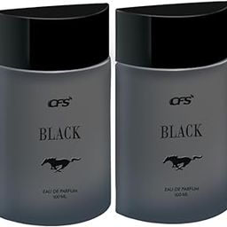 CFS Black Long Lasting Parfum Pack of 2, 100ml Each Eau De Parfum (Edp) For Men And Women-image-1