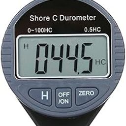 R-TEK Digital Hardness Meter Durometer Hardness Tester with Large LCD Display for Rubber, plastic that is made of the vesicant (SHORE C)-29