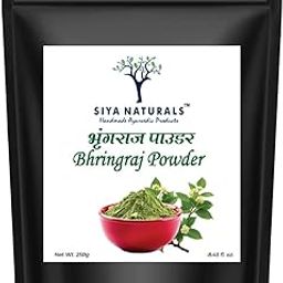 SIYA Naturals Bhringraj Powder for Hair | Bhringraj Leaves Fresh Powder | Hair Care & Scalp Nourishment | Adds Shines &Nourishes | All Hair Types | 250gm-picture-39
