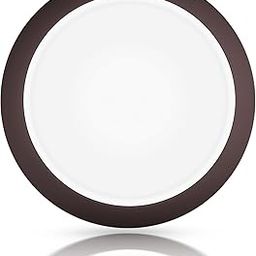 ECOELER 8 Inch Bronze LED Flush Mount Ceiling Light, Aluminum Baffle Border, Dimmable LED Disc 30W, Daylight 5000K, 2200LM CRI90, Moisture Resistant-image-23