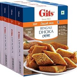 Gits Instant Dhoka Snack Mix, Makes 24 Pieces, Pure Veg, Indian Snack Mix, 800g (Pack of 4, 200g Each)-picture-21