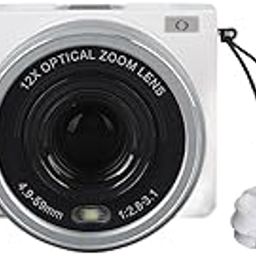 4K Digital Camera for Photography, 64MP Vlogging Camera Supports External Lights, 12X Digital Zoom 3 Inch IPS Screen Vlogging Camera for Beginner-image-83