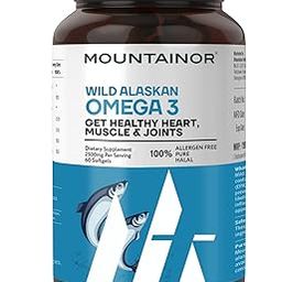 MOUNTAINOR Omega 3 Fish Oil 2500MG Triple Strength Contains - 1100mg EPA & 700mg DHA Per Serving Purified & Mercury Free with No Fishy Burps for Heart, Brain & Joint Health (60 Softgels)-14