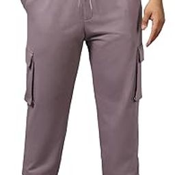 bewakoof Men's Mid Rise Air 1.0 Terry Solid Oversized Fit Plus Size Joggers-picture-33