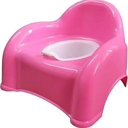 Maanit Baby Toilet Training Potty Seat with Upper Closing Lid with Removable Bowl (Pink)-image-8
