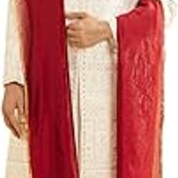 Men's Chanderi Solid Dupatta (1pc)-image-24