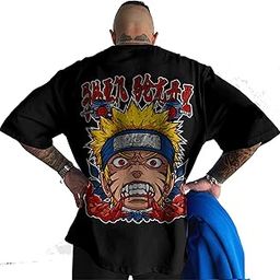 Dewanz Merch NarutoT-Shirt. Terry Cotton Oversized T-Shirt for Men, Women and Kids.-image-25