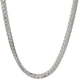 silver chain for men combo necklace for men platinum chains for men neck chain for men chain for boys mens chain Stainless steel stylish long chains Locket Pendant golden chain fashion 396-image-65