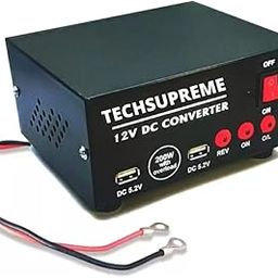 TechSupreme Mini Inverter 200W for Home, Car, Boat,Lap top, D2H Box, Mobile Charger(12V DC to 220V AC Converter) K-image-77