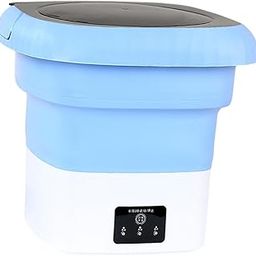 Enakshi® Portable Washing Machine 9L Capacity Small Washer for Apartment Travel Hotel Blue|Home & Garden | Major Appliances | Washers & Dryers | Washing Machines-image-51