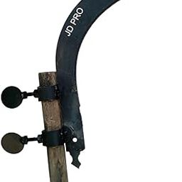 JD PRO Grass Sickle Cutter Head Grass Sickle Cutter Head Razor-Sharp & Durable for Effortless Cutting den Sickle Tool with Adjustable Handle Clamps, Black Metal Blade, Traditional Design.(Blade Only)-image-13