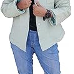 Winter Wear Long Coat in MINT GREEN-picture-31
