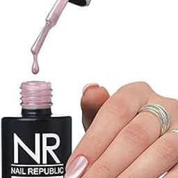 NR NAIL REPUBLIC Gel Nail Polish – SILK CATS Crystal Galaxy Cat Eye – Pink Magnetic Effect – Long Lasting 14 Days – Perfect Gloss UV/LED Soak Off – 10ml-8