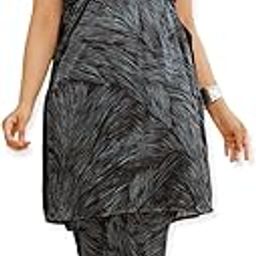 Long Printed Kaftan Nightsuit-picture-1