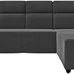 Wakefit Sofa Set | 3 Year Warranty | Sofa 3 Seater, 3 Seater Sofa for Living Room, Wooden Sofa Set, 3 Seater + Right Aligned, Sofa for Living Room - Belize(Malphino : Smoke Grey)-image-68