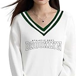 Women Tshirt || Full Sleeve Printed V Neck Regular Fit T-Shirt for Womens-image-18
