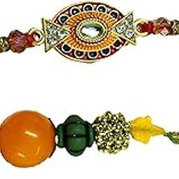 Rakhi for Brother Lumba Rakhi for Bhabhi | Rakhi for Bhaiya and Bhabhi | Roli Chawal with Rakhi-image-34