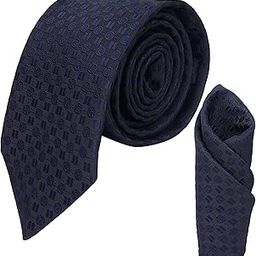 Men's Microfibre Italian Necktie Gift Set, Floral Printed Tie With Pocket Square (Pack of 1)-image-19
