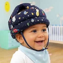 AVANI METROBUZZ Baby Head Protection Helmet, Soft Cushioned Safety Headguard for Crawling and Walking, 6 Months - 2 Years, Multi-Print Designs-image-72