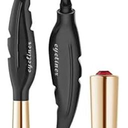VBA 24 Hours Waterproof Long Lasting Wing Look Feather Eyeliner 2.5 g (BLACK)-33