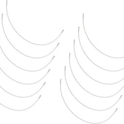 6Pcs Bra Underwire Handmade Replacing Sturdy for Lingerie Shaper DIY 14.8cm 24cm-image-0