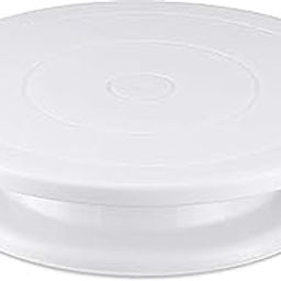 THE SR BRAND Sr 11 Inch Rotating Cake Turntable,Turns Smoothly Revolving Cake Stand White Cake Decorating Kit Display Stand Baking Tools Accessories Supplies For Decoration(Multi Color)-0