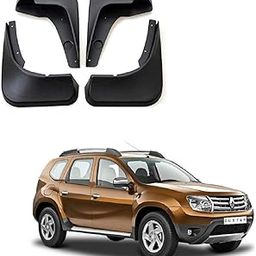 Sparedeals - Car Mud Flap/Mud Guard Compatible with Renault Duster 2013-2017 (Set of 4 Pcs.)-image-43
