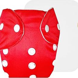 Dumbledo Lite Cloth Diaper with Cotton Insert (Pack of 1) | Snug Fit | Reusable & Washable | Adjustable Snaps | Ideal for Toddlers | 3 Months – 2 Years | Unisex Baby-picture-11
