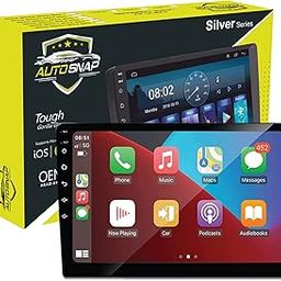 AUTO SNAP 9 Inches 22cm Android 12 Gorilla Glass Wireless Car Play IPS Display Car Stereo with 2GB RAM/16 GB ROM Android Auto Quad core IPS Capacitive Touch Panel with Gorilla Glass/WiFi/GPS/Steering-10