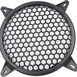 JAZZY PEARLS Round 8 Car Speaker Covers Grills Decorative Black Protective Cover-image-82