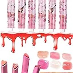 Gege Bear 3-in-1 Lip Gloss Set – Glossy Hydration, Heart-Shaped Design, and Rich Color in Every Click for Pout-Perfect Lips! (Set B - #4,#5,#6, Pack of 3)-picture-29