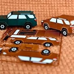 3D CRAFT DIY Model SUV Cars Assembly Kit, Multicolor, 3D Puzzle Vehicle Building Set-image-97