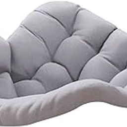 UJEAVETTE Hanging Basket Seat Cushion Soft Hammock Chair Seat Pad for Home Living Room Gray-image-54