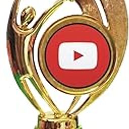 Gifts Bucket YouTube 200K Subscriber Trophy Award | Gifts for Brother, Sister, Husband, Wife, Boyfriend and Girlfriend YouTube Influencer-image-88
