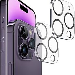 BEVY Iphone 14 Pro & Pro Max Camera Lens Protector - 9H Hardness Premium UHD Tempered Glass - 2 Pack-14
