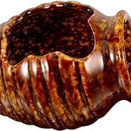 VINTORKY Fish Tank Waterfall Fountain Ceramic Jar Hydroponic Decorative Fountain for Courtyards Bedrooms and Gardens Tranquil Water Flow for Indoor Outdoor Spaces-image-8