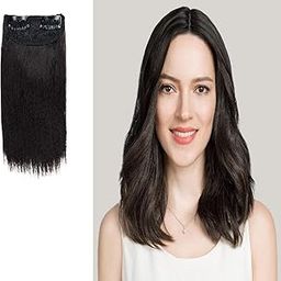 Baal Mini Volumizer Hair Patch Extension Side Bald Cover Up For Women and Girls Hair Thinning-image-85
