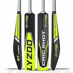 CRIC Shot Full Size Plastic bat Tennis Cricket bat Turf Tennis bat | Lightweight Fiber | Hard Plastic Bats | Tournament Plastic Cricket | Standard Size Cricket Bats-image-81