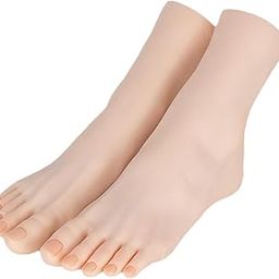 UJEAVETTE® Foot Model Photography Prop Women Mannequin Feet Display For Shop Shoe Socks Left And Right-image-59