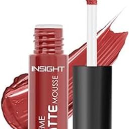 Insight Cosmetics Crème Matte Mousse|Creamy Mousse Lipstick | Lasts 12 Hours | Waterproof & Smudgeproof, 6.5 gm(LG59-16)-22