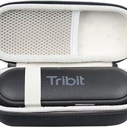 M.G.R.J® Portable Carrying Case Cover for Tribit XSound Plus 2 30W / MaxSound Plus 24W Bluetooth Wireless Speakers (Hard|EVA|Black)-17
