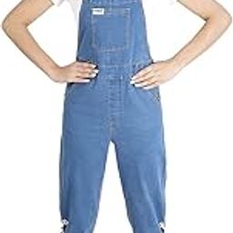 Eyelet Denim Women Dungaree-picture-53