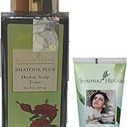Shahnaz Husain Shatone Plus Herbal Scalp Tonic - 200ML and Tulsi Neem Face Wash - 50GM-15