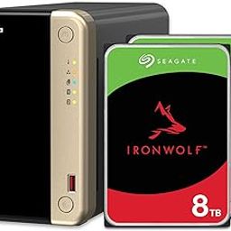 QNAP TS-264-8G-28ST-US 2 Bay High-Performance Desktop NAS with 8TB Storage Capacity, Preconfigured RAID 1 Seagate IronWolf HDD Bundle-image-20